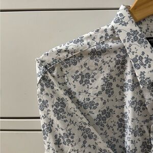 Express - Men’s Floral Button-Up Shirt